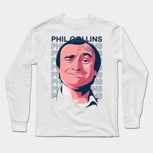 In the Air Tonight: Phil Collins Long Sleeve T-Shirt
